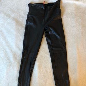 Spanx Faux Leather Leggings